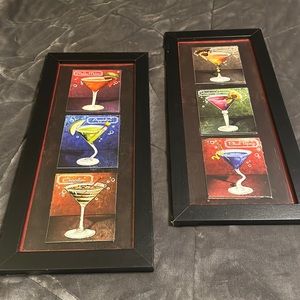 Martini picture set